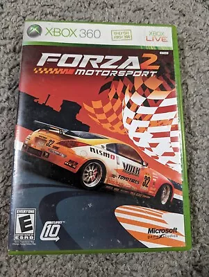 Forza Motorsport 2 (Microsoft Xbox 360 2007) COMPLETE W/MANUAL TESTED & WORKING • $9.99