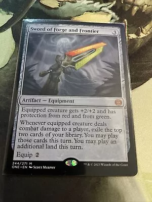 MTG Sword Of Forge And Frontier Phyrexia: All Will Be One 244/271 Regular Mythic • $10