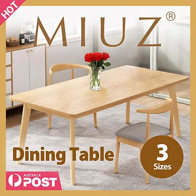 $139 • Buy Dining Table 4-6 Seater Wooden Kitchen Modern Dining Tables 