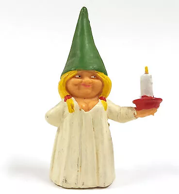 David The Gnome Bedtime Lisa Figure BRB El Gnomo Vintage PVC 3.5  AO293 • £8.18