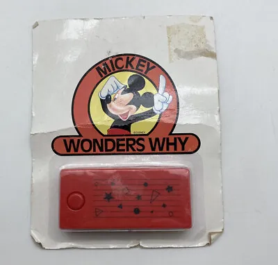 Mickey Wonders Why Disney Red Camera 110 Film New In Package • $7