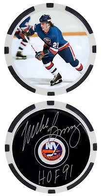 $13.29 • Buy Mike Bossy - Hockey Legend - New York Islanders - Poker Chip - ***signed***