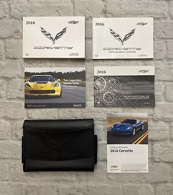 2016 Chevrolet Corvette Owners Manual Coupe & Convertible (Z06 Z51 Stingray) • $199.90