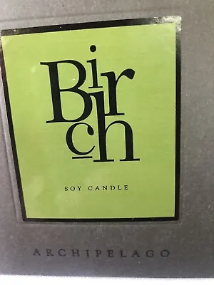 $17.95 • Buy Archipelago Birch Soy Candle-New In Box