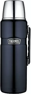 New THERMOS Stainless King S/Steel Vacuum Insulated Flask 2.0 Litre Genuine • $76.98