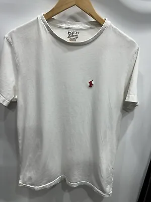 Polo Ralph Lauren T-Shirt Mens Short Sleeve White Size L- Switzerland • $15
