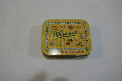 Vintage Whitman's Candies Cloisonne Metal Tin Great Condition Small Size Too!! • $10.95