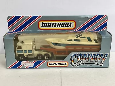 Matchbox Superfast Convoy CY 14 Kenworth Boat Transporter VnMint In Box NICE! • £14.50