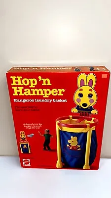 1986 Hop'n Hamper Kid's Kangaroo Laundry Basket By Mattel Preschool - VTG NEW! • $39.99