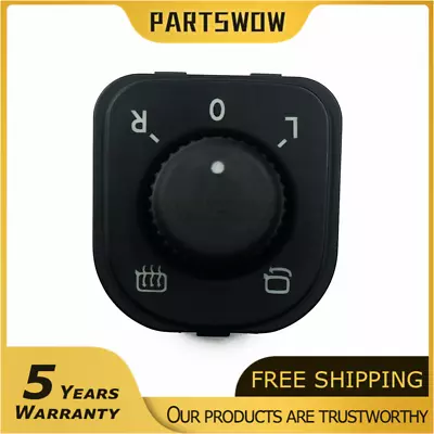 Adjust Mirror Window Switch Fold For VW Golf Jetta Passat Tiguan CC Seat • $10.32