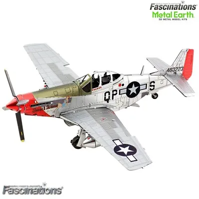 Metal Earth Mustang P-51D Sweet Arlene 3D Laser Cut Metal DIY Model Aircraft Kit • $24.90