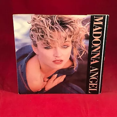 MADONNA Angel 1985 UK 7  Vinyl Single Burning Up Original 45 W8881 Burning Up D • £13.01