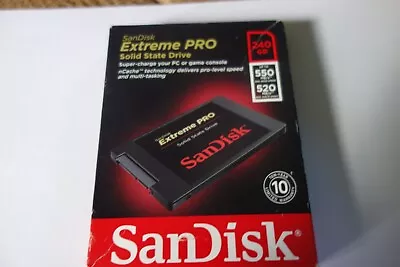 Sandisk Extreme Pro  Solid State Drive  - 240 GB • £7.50