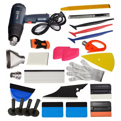 Car Wrap Application Tools Vinyl Squeegee Felt Auto Film Installation Tools Kit • $62.03