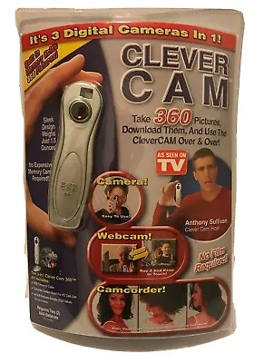 Clever Cam As Seen On TV Old Technology Novelty Camcorder Camera NEW Movie Prop • £9.48