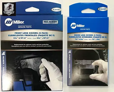 Combo Miller Electric Cover Lens Elite & MP-10 Series 216326-216327 • $33.99