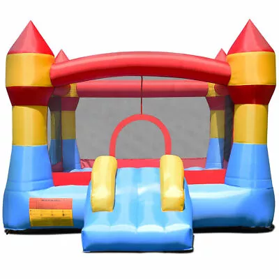 Inflatable Bounce House Castle Jumper Moonwalk Playhouse Slide Without Blower • $239.59