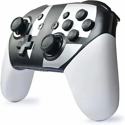 For Nintendo Switch Pro Black And White Chaos Wireless Gamepad Switch Controller • $22.99