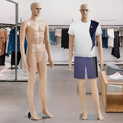 73  Mannequin Male Torso Manikin Dress Form Realistic Full Body Mannequin Stand • $94.32
