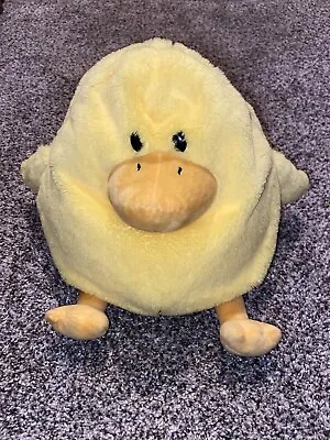 Mushable Pot Bellies Duck Plush Jay At Play Yellow Microbead Stuffed Animal • $24.99