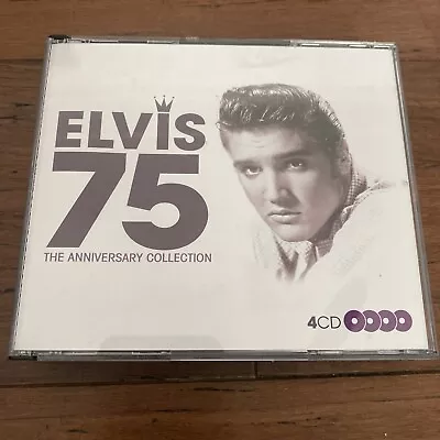 Elvis Presley : Elvis 75 The Anniversary Collection CD Box Set 4 Discs (2010) • $34.99