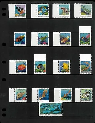 Marshall Islands 168-184  Majuro  Precancels VF MNH. Elusive. Cat ? Net 140.00 • $112