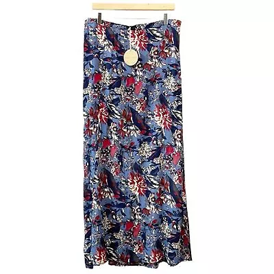 NEW Honey Punch Maxi Skirt Women’s Floral True Wrap Length 42” • $35