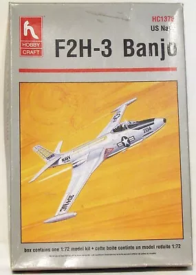 Hobbycraft #HC1370 US Navy F2H-3 Banjo/Banshee 1:72  New-Open Box • $15