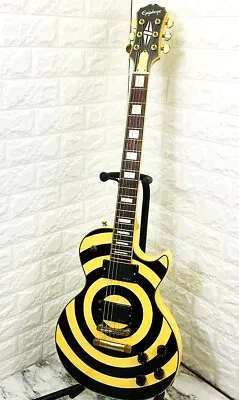 Epiphone Zakk Wylde Bullseye Les Paul Custom Type Used Guitar F/S From Japan P • $1465