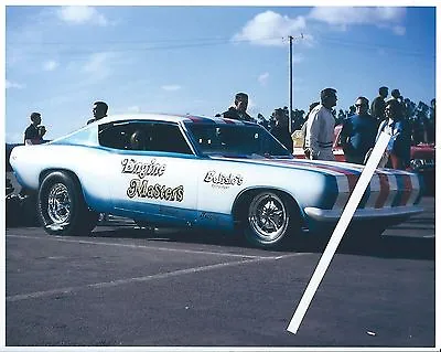 1960s NHRA Drag Racing-Engine Masters-Ray Alley-'69 Hemi Powered 'Cuda Funny Car • $7.62