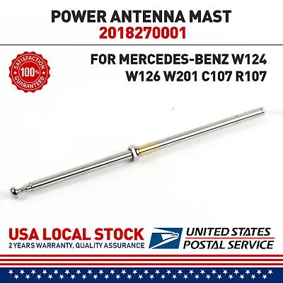 AM/FM Power Antenna Mast For Mercedes-Benz W124 W140 W201 Replacement Aerial • $12.59