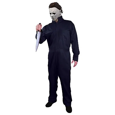 Michael Myers Coveralls Adult Halloween 2018 Adult Mens Killer Horror Costume • $66.62