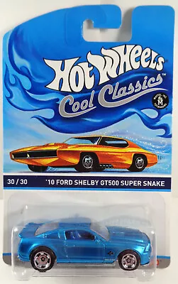 Hot Wheels 2013 Cool Classics '10 Ford Shelby Gt500 Super Snake • $9.99