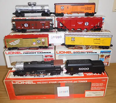 Lionel 8900 Atsf Santa Fe 4-6-4 Locomotive Freight Car O Gauge Train Set Farr #1 • $399.95