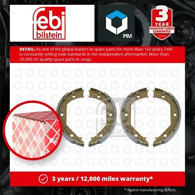 Handbrake Shoes Set Fits BMW 530 E39 3.0 00 To 03 Parking 34111163988 Febi New • $25.20