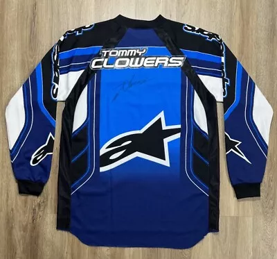 Alpinstars Tommy Clowers Autograph Motocross MXGP Jersey Size M • $150