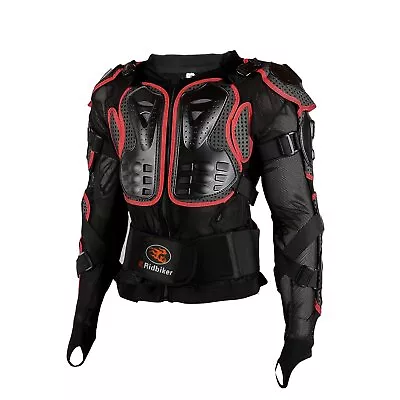 Motorcycle Full Body Armor Protector Removable Racing Jacket Motocross Spine ... • $81.68