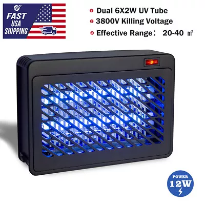 3800V Electric UV Bug Zapper Mosquito Insect Killer Pest Control USA Stock • $19.99