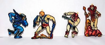 Vintage 1983 Masters Of The Universe Sun Catchers He-Man Skeletor Teela Zodak • $20