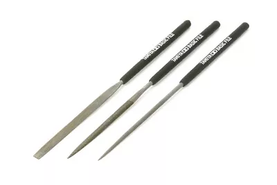 Tamiya Craft Tools Basic File Set (Smooth Double-Cut) 74104 • $15.99