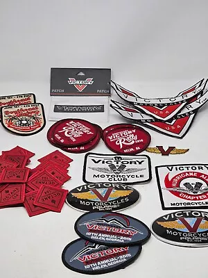 Victory Motorcycle Vest Patch - Victory Logo Lot Various Sizes Emblems • $49.95