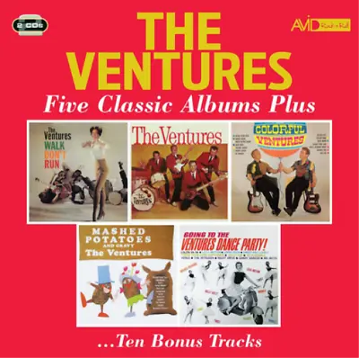 The Ventures Five Classic Albums Plus (CD) Album • $12.61