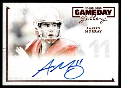 2014 Press Pass Gameday Gallery Aaron Murray Rookie Auto Georgia Bulldogs #GGAM1 • $4.99