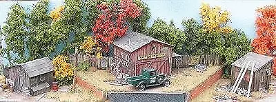 Bar Mills 991 N Scale The Shack Pack -- Kit - 3 Different Shacks • $44.99