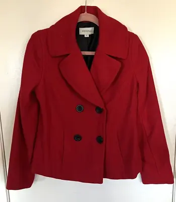 Ladies Merona  Double Breasted Wool Blend  Coat Sz Medium • $23.45