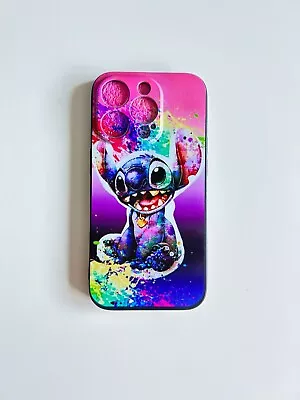 OFFICIAL Stitch Angel Mickey Minnie Mouse Phone Case For Iphone 14 Plus Pro Max • £6.99