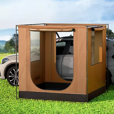 Weisshorn Camping Tent Car SUV Side Awning Canopy Portable Outdoor Shelter 4WD • $104.83