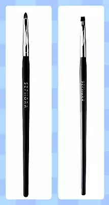 New! SEPHORA EYE MAKEUP Brush Set Lot #32 #33 Flat Eye Liner Tightline Angle! • $23.01