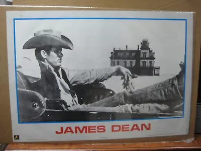 James Dean Movie GIANT Vintage Poster 1987 Inv#6628 • £72.37