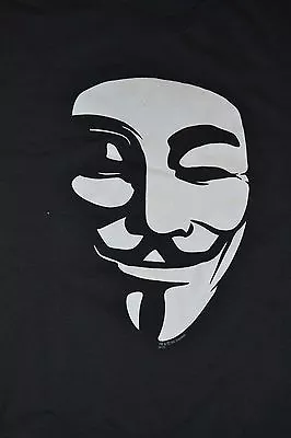 V Is For Vendetta Adult T-Shirt Short Sleeve Tee New With Tags • $14.99